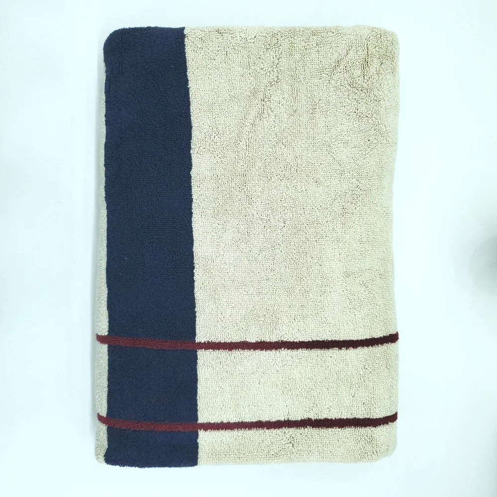 Tommy Hilfiger Copley Square Cotton Bath Towel 52 X 27 - New With Tags